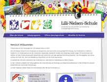 Tablet Screenshot of lilli-nielsen-schule.de